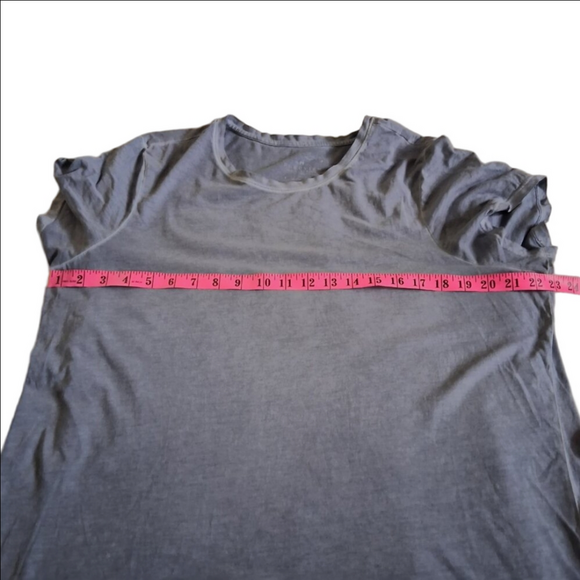 Peruvian Connection Women's XL Light Blue Pima Cotton Tee - Picture 8 of 10